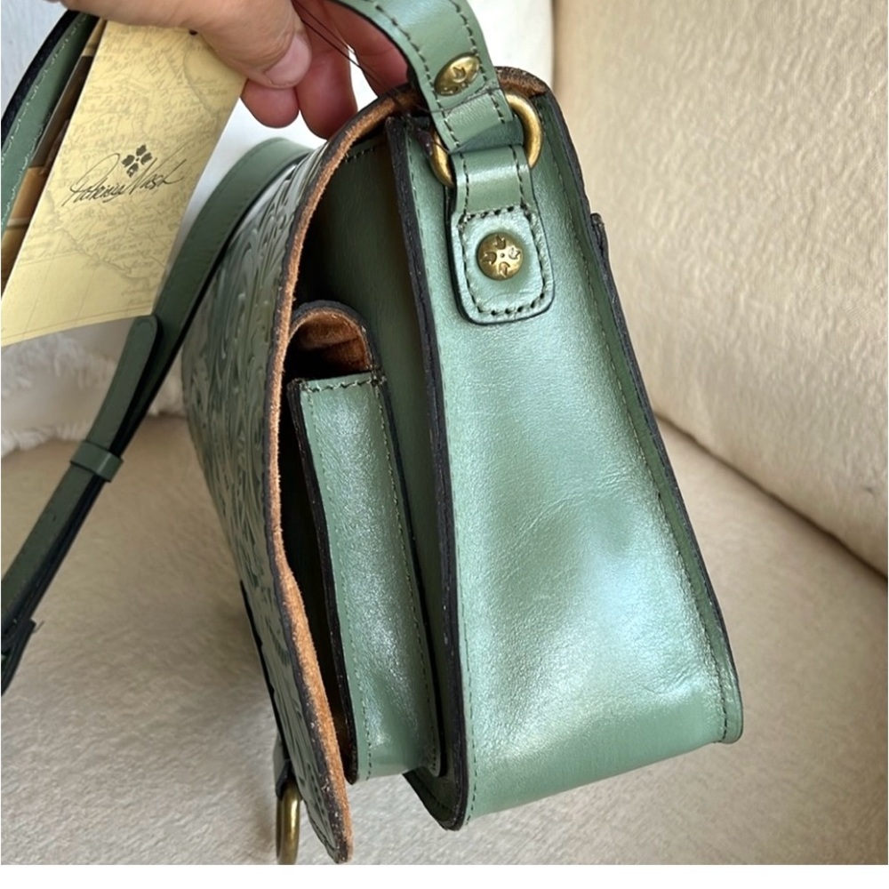 PATRICIA NASH ILINA C/B sage flap crossbody bag - Picture 4 of 15